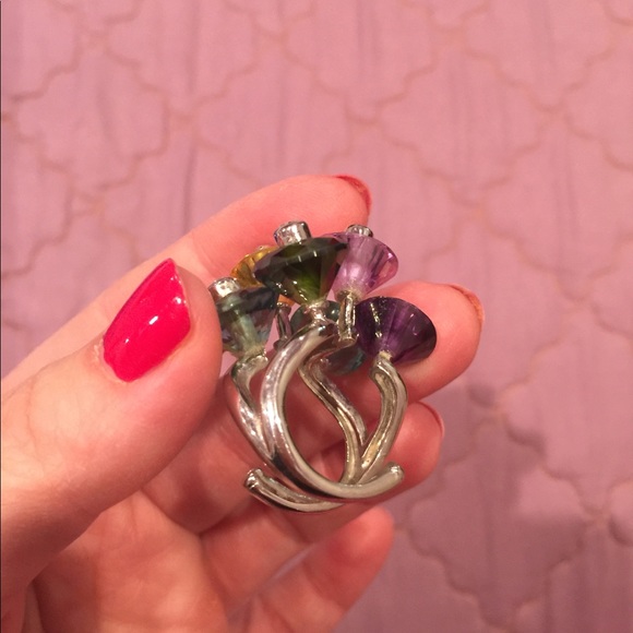 Fun gemstone ring - Picture 4 of 4
